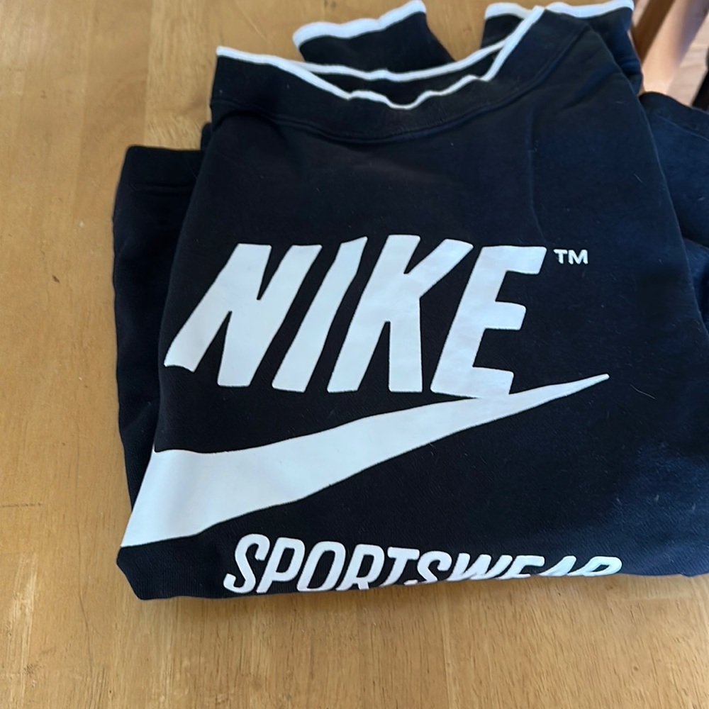 Nike Sportswear Black Sweatshirt -Size XL